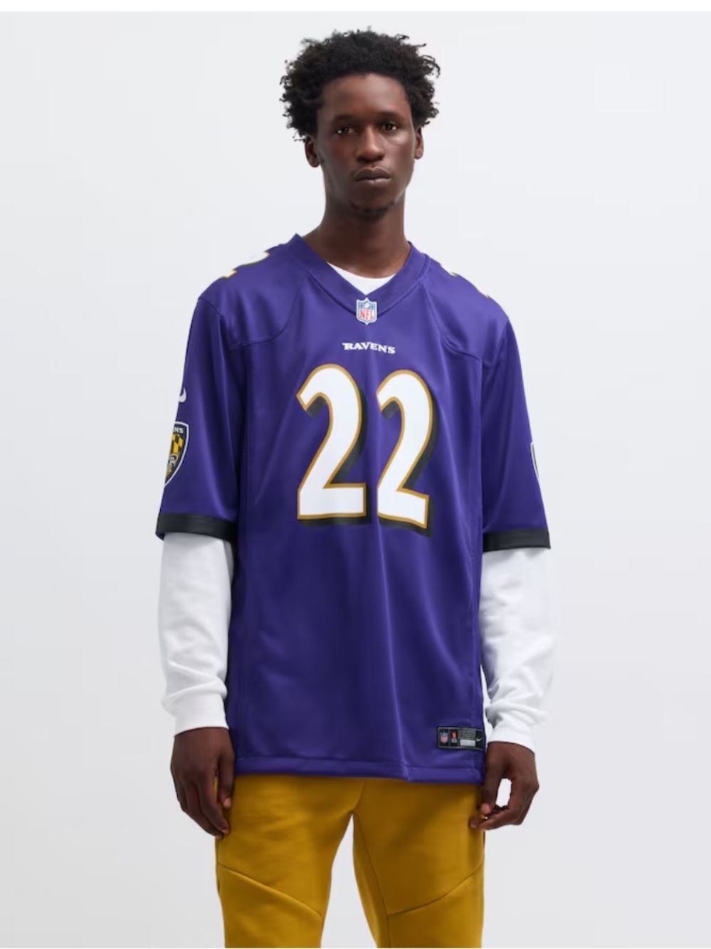 Baltimore Ravens Derrick Henry Nike Purple Game Jersey size XL new men’s loose